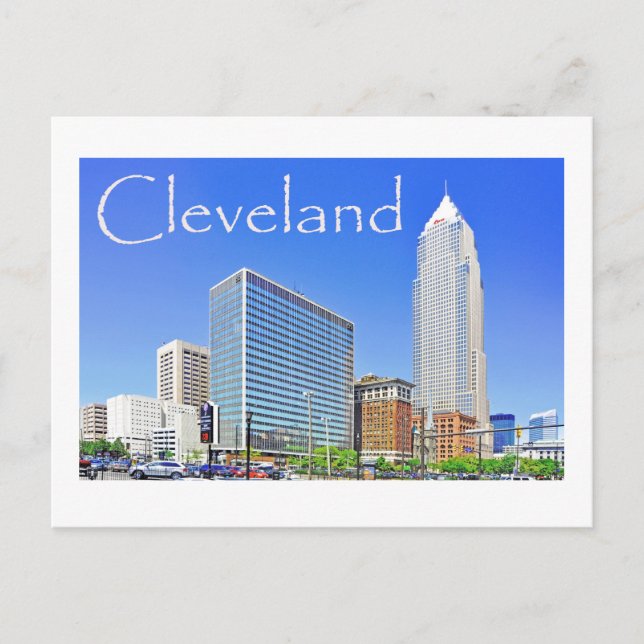 Cleveland, Ohio, USA Postkarte (Vorderseite)
