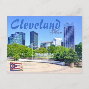Cleveland, Ohio, USA Postkarte