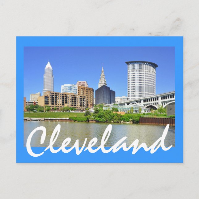Cleveland, Ohio, USA Postkarte (Vorderseite)