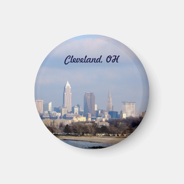 Cleveland, Ohio View (Edgewater)Magnet Magnet (Vorne)