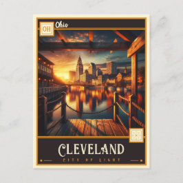 Cleveland, Ohio | VINTAG Postkarte