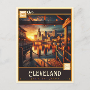 Cleveland, Ohio   VINTAG Postkarte