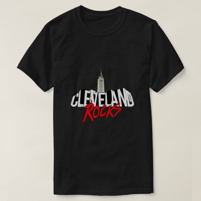 Cleveland Rocks Cleveland Shirt Ohio T Shirts Wome (Design vorne)