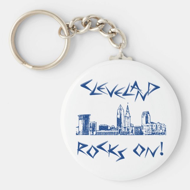 Cleveland Rocks! Schlüsselanhänger (Vorne)