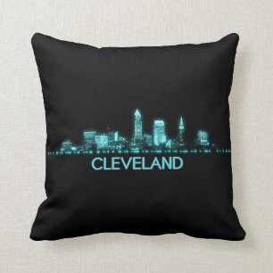 Cleveland Skyline Kissen