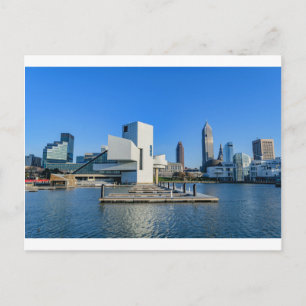 Cleveland Skyline Postkarte