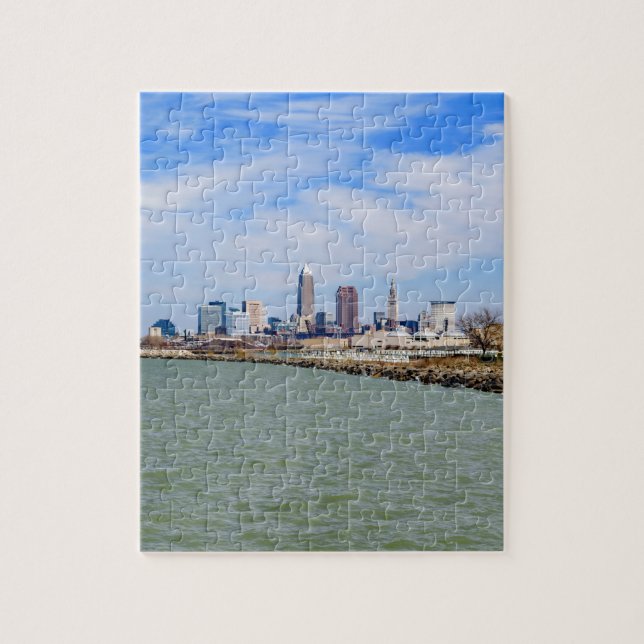 Cleveland-Skyline Puzzle (Vertikal)