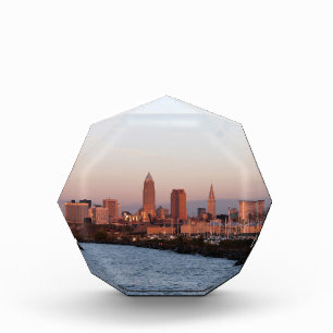 Cleveland Skyline Scene Fotoblock
