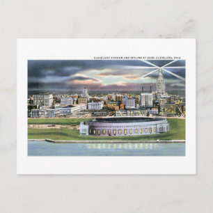 Cleveland Stadium, Cleveland, Ohio Postkarte