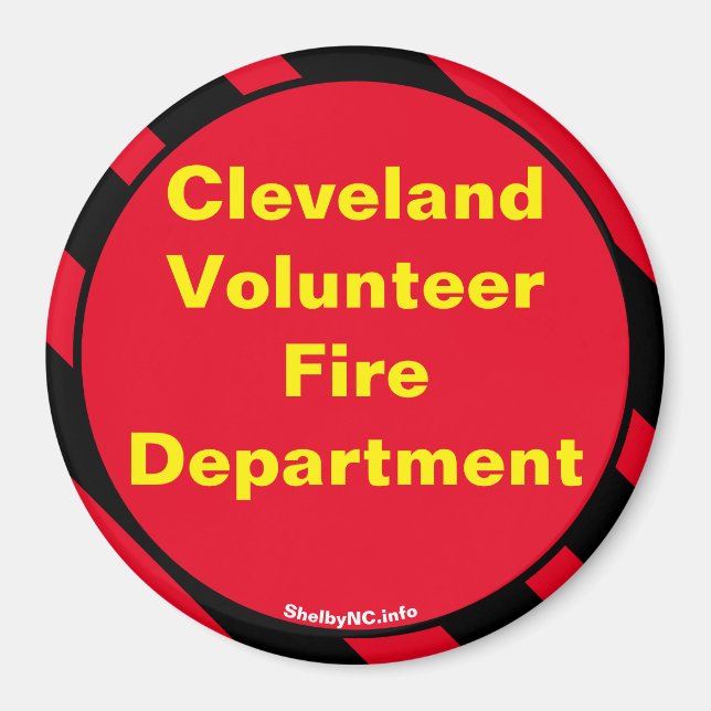 Cleveland Volunteer Fire Department Magnet (Vorne)