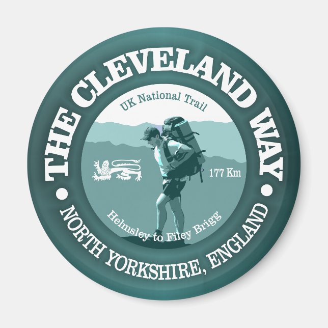 Cleveland Way (T) Magnet (Vorne)