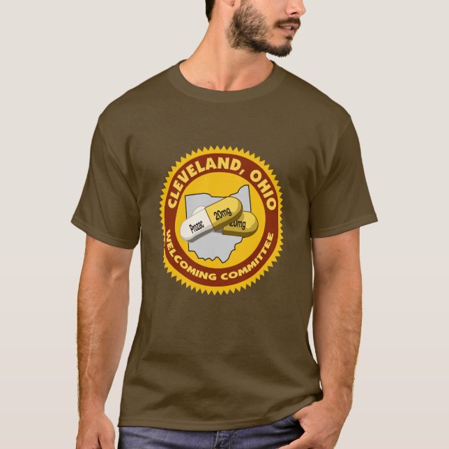 Cleveland-Willkommen T-Shirt (Vorderseite)