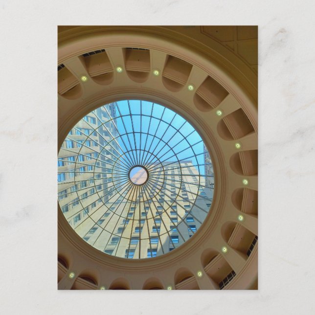 Cleveland window ceiling Tower Center Postkarte (Vorderseite)