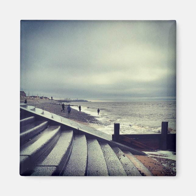 Cleveleys Beach Magnet (Vorne)
