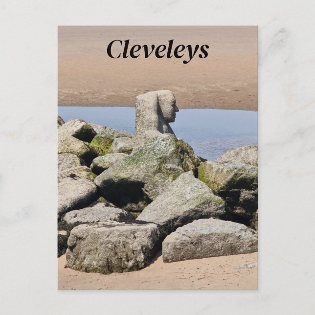 Cleveleys Postcard Postkarte (Vorderseite)