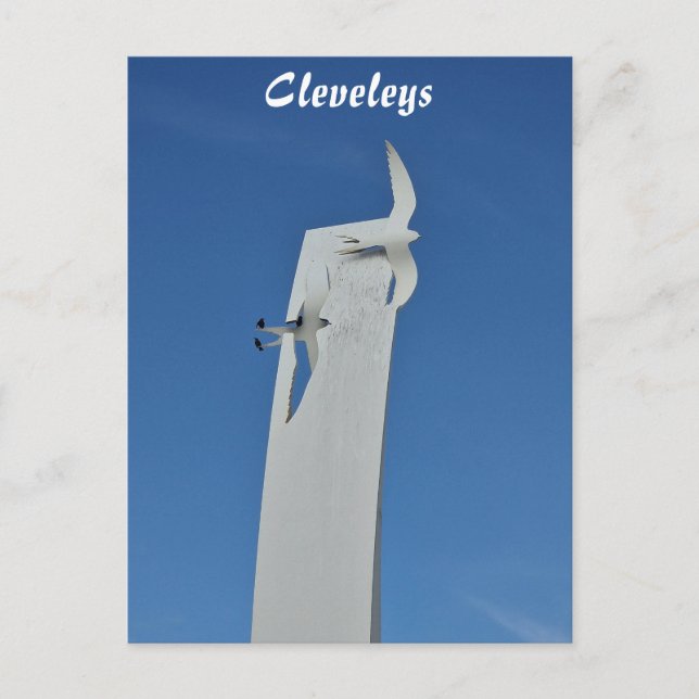 Cleveleys Postcard Postkarte (Vorderseite)