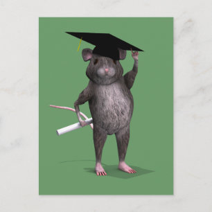 Clever Abschluss Rat Ankündigungspostkarte