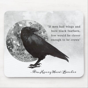 Clever as Crows Mauspad