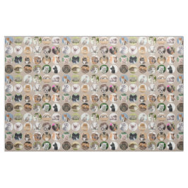 Clever Cats Fabric Stoff