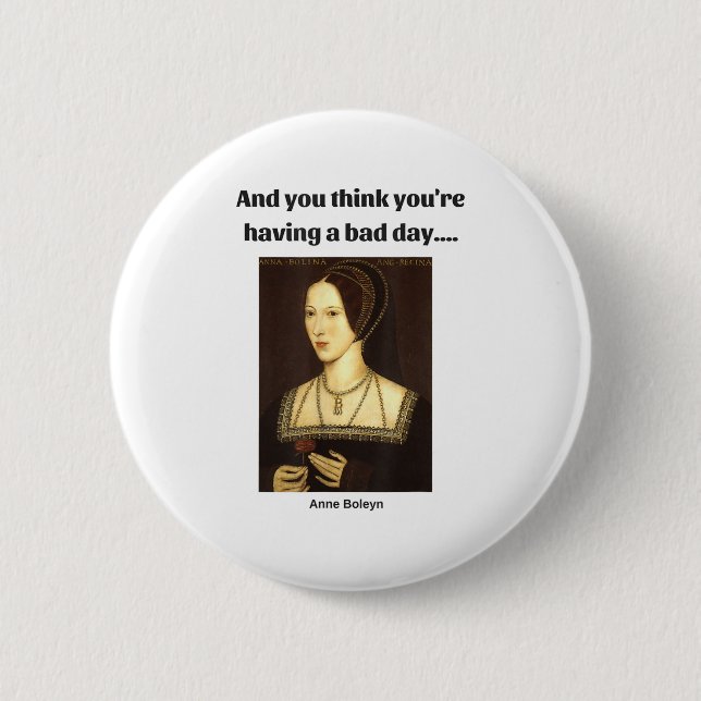 Clever Creations Blue Uni-adults Modern Round Coll Button (Vorderseite)