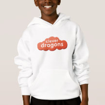 Clever Dragons Sweatshirt mit Personalisierung