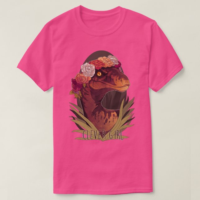 Clever Girl T-Shirt (Design vorne)