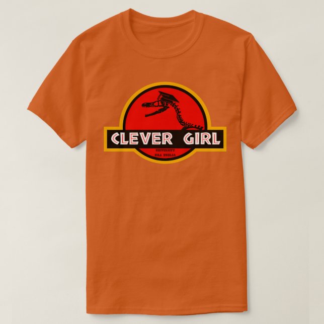 Clever Girl  T-Shirt (Design vorne)