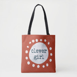 Clever Girl Tote Bag