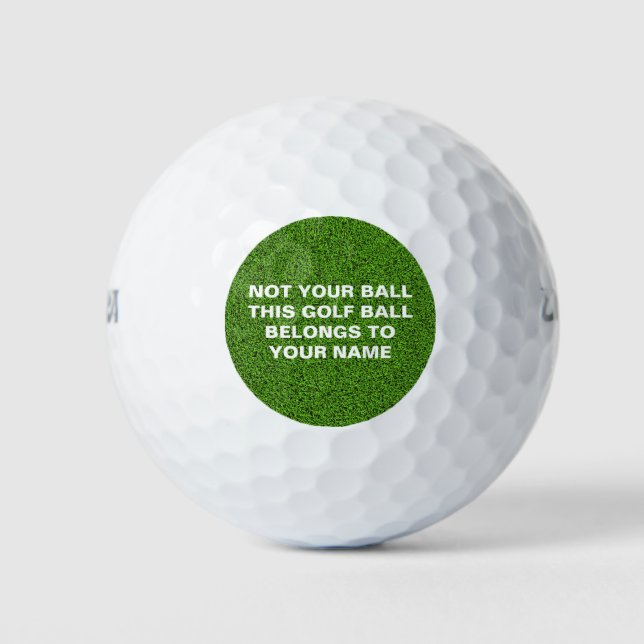 Clever Identity Golf Ball (Vorderseite)