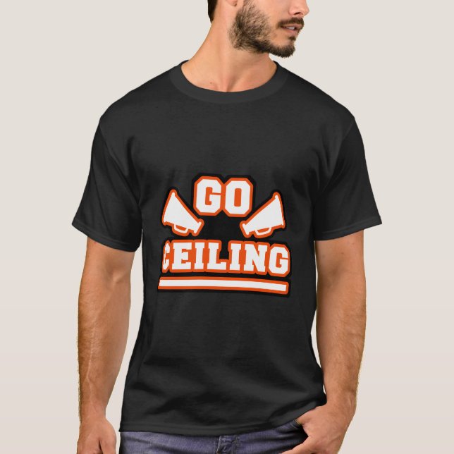 Clever Pun Easy Halloween Deckenlüfter T-Shirt (Vorderseite)