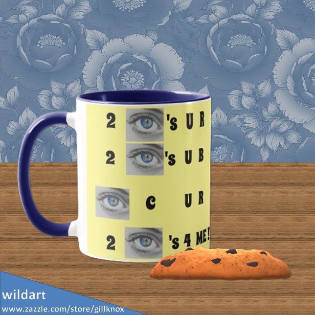 Clever Traditioneller Rebus der Weisheit Tasse (Von Creator hochgeladen)