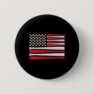 Clic American Sell Flagge - Vintage Sell Flagge Button