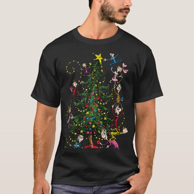 Clic Christmas Tree T Shirt  (Vorderseite)