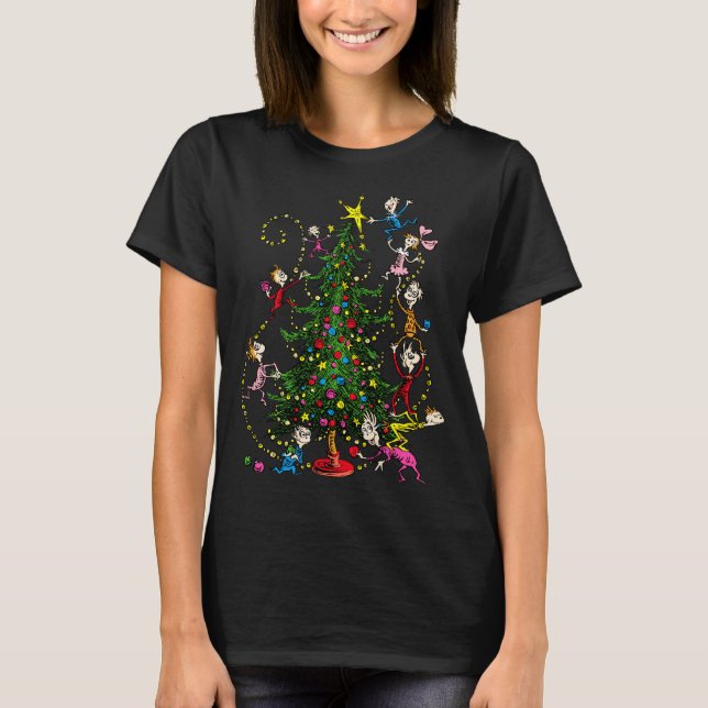 Clic Christmas Tree  T-Shirt (Vorderseite)