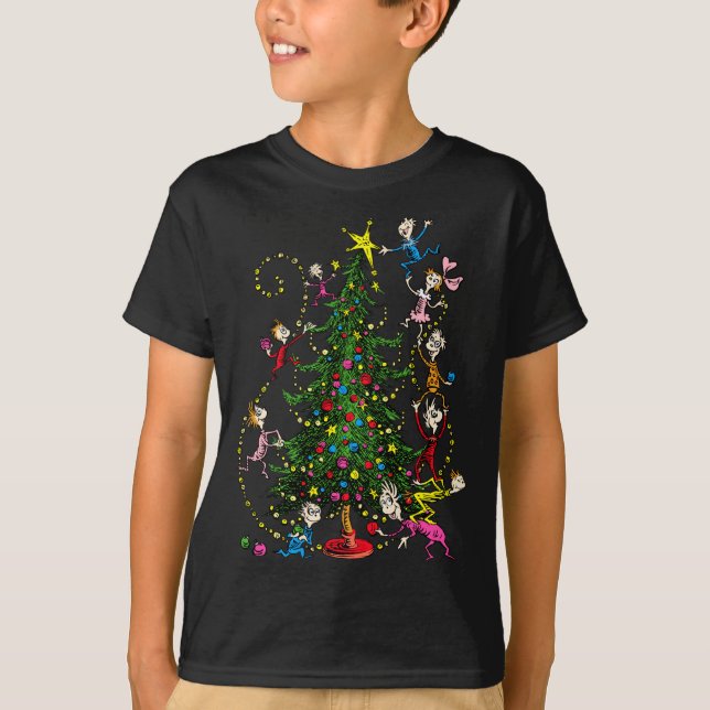 Clic Christmas Tree  T-Shirt (Vorderseite)