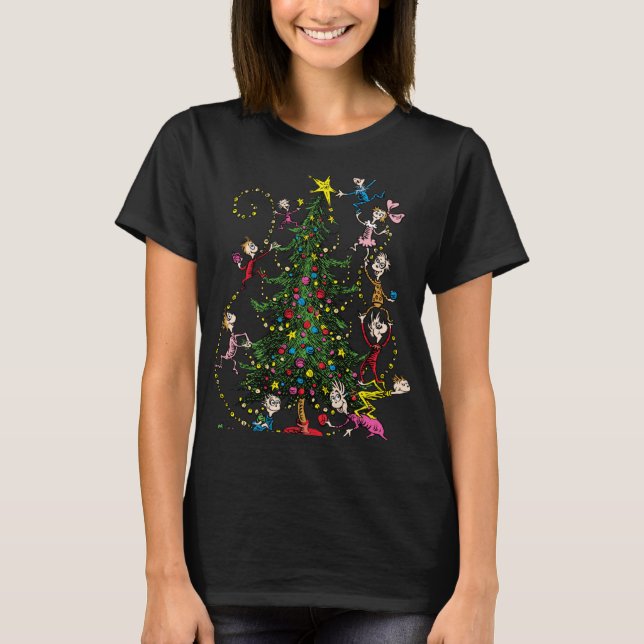 Clic Christmas Tree T Shirt  (Vorderseite)