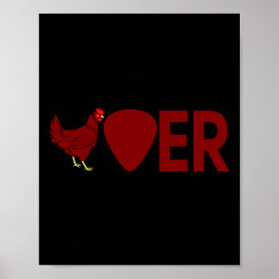 Clic Country Lead Gitarrenspieler Chicken Picker F Poster