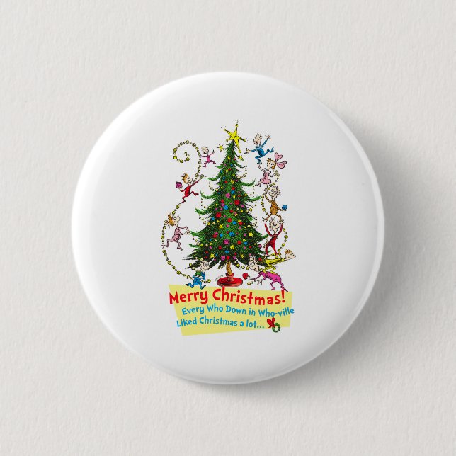 Clic Frohe Weihnachten  Button (Vorderseite)