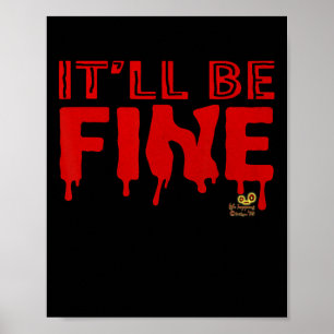Clic Halloween Horror Film Beängstigendes T-Shirt Poster