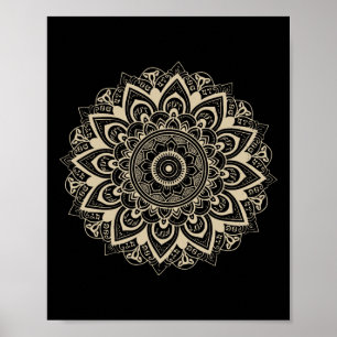 Clic Mandala Style 86 47 Subtle Anti Trump Resist Poster