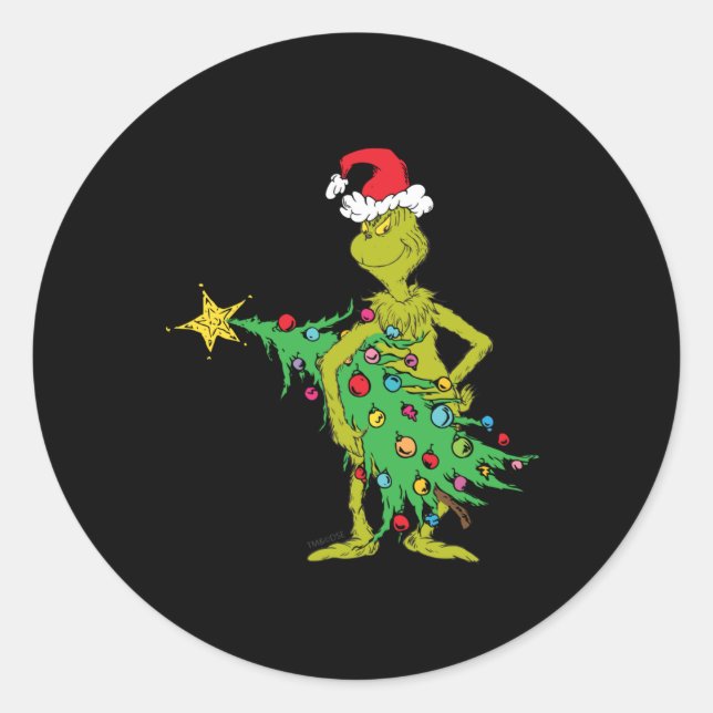 Clic Naughty T Shirt  Runder Aufkleber (Vorderseite)