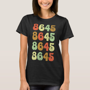 Clic Retro 86 45 - Anti Trump abgenutzt T-Shirt