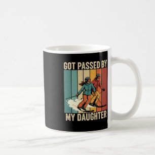 Clic-Ski-Paar wurde von meiner Tochter Retro-Stil Kaffeetasse