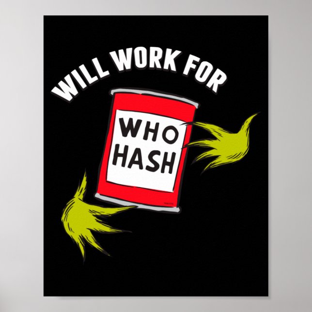 Clic Will Work For Who Hash Quote  Poster (Vorne)