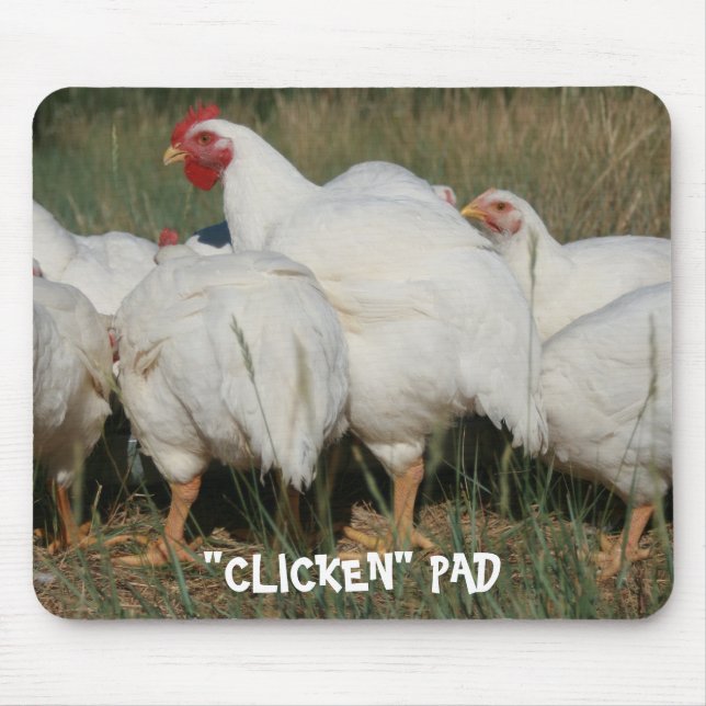 "CLICKEN" AUFLAGE MOUSEPAD (Vorne)