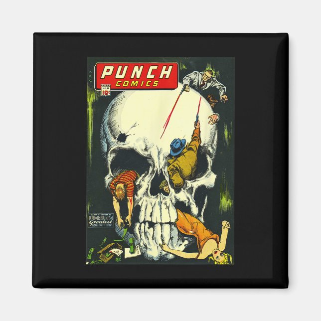 Clickmonster Poster Horror Comic Book Magnet (Vorne)