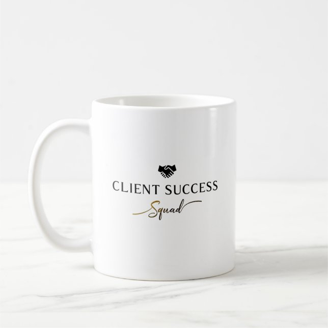 Client Success Squad – Team Coffee  Kaffeetasse (Links)