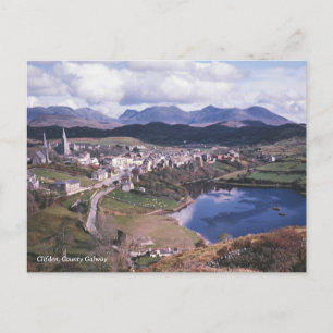 Clifden, County Galway, Irland Vintage-Foto 1960 Postkarte
