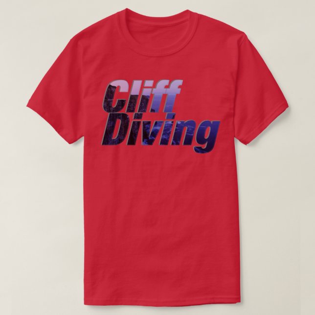 Cliff Diving T-Shirt (Design vorne)