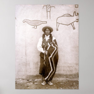 Cliff Dweller, 1904 St Louis Ausstellung, Vintage Poster